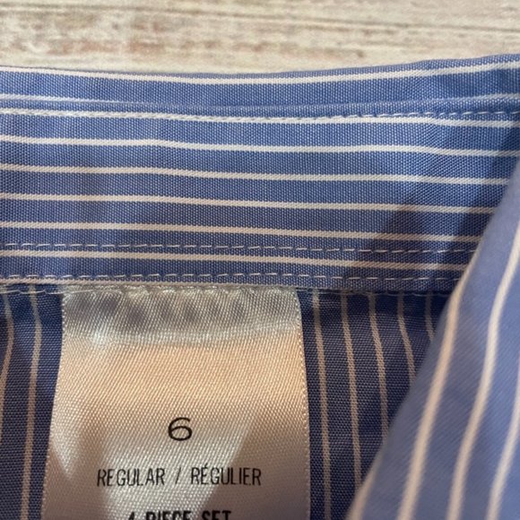 Boys Nautica Button Up Shirt, Tie and Khaki Set - Picture 4 of 9